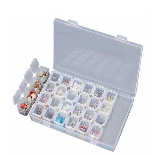 28 Compartment Dismountable Diamond Painting Case - [Diamond Painting Kit]