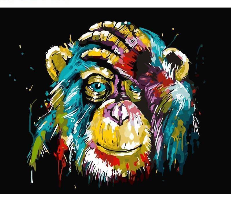 Chimpanzee - Paint by Numbers