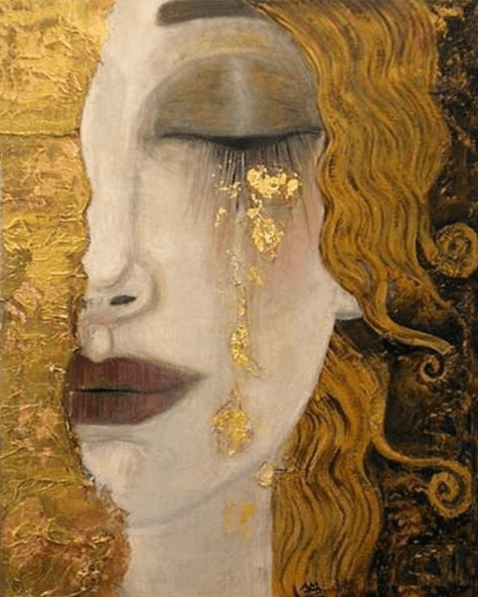 Gyldne tårer af Gustav Klimt