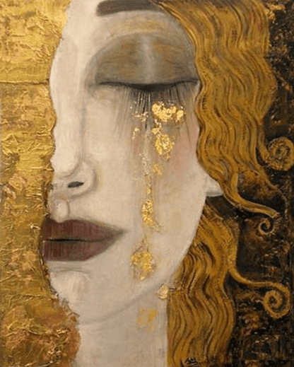 Gyldne tårer af Gustav Klimt