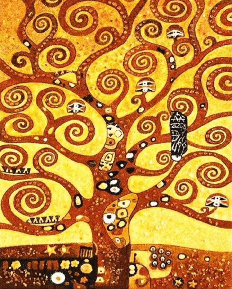 Livets træ af Gustav Klimt