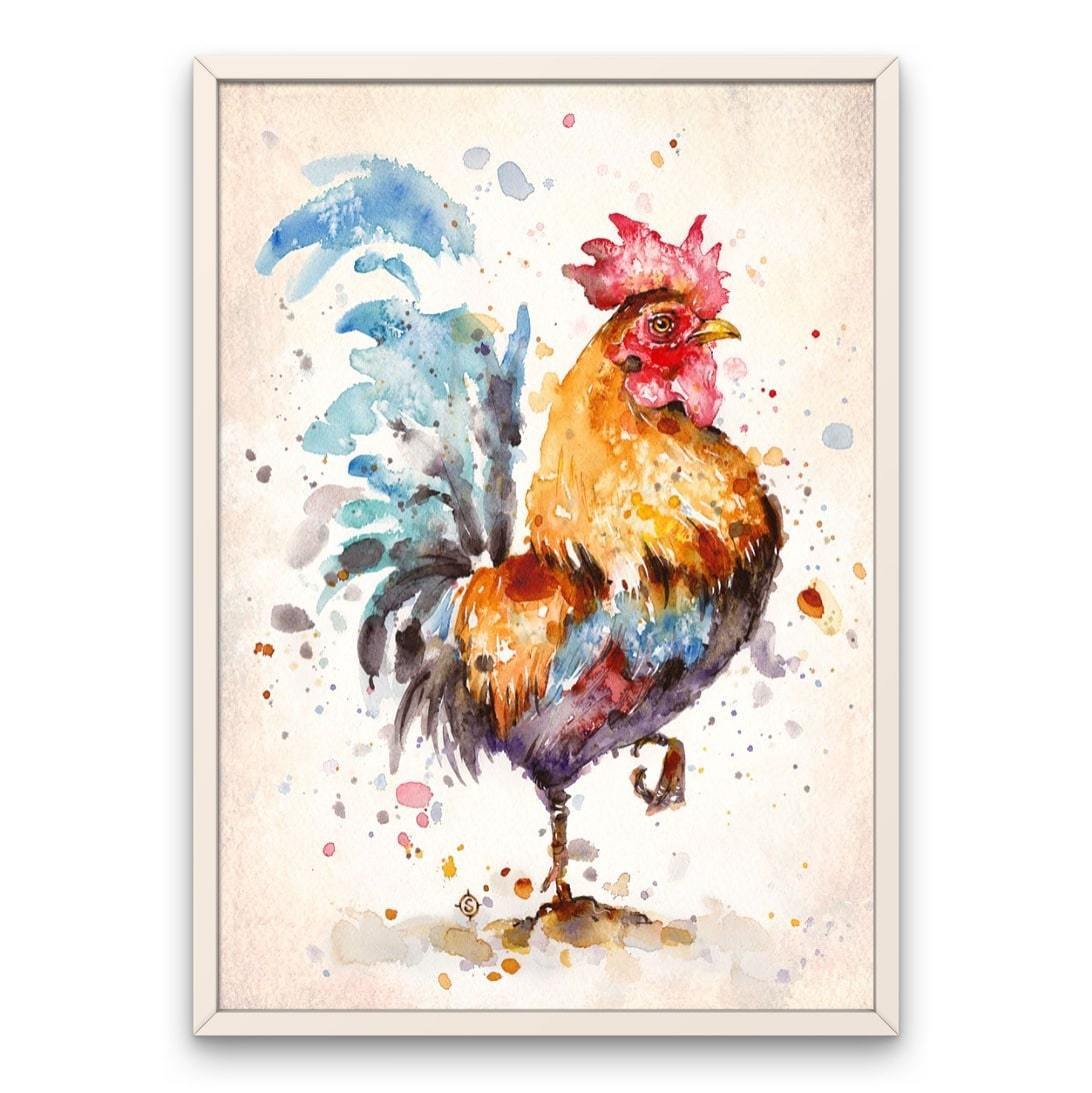 Rooster's diamantmaling